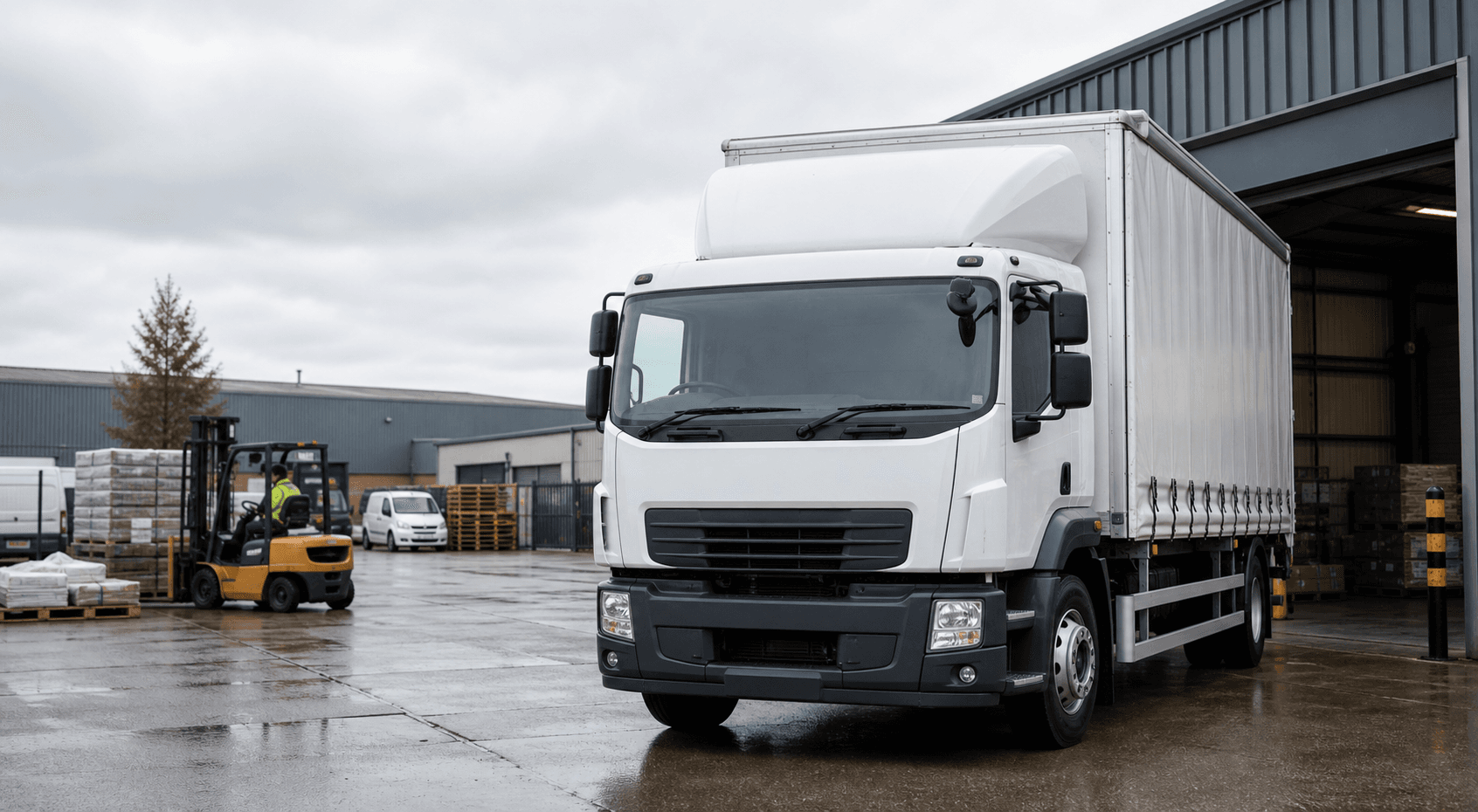 Self-drive truck available for heavier transport in Hereford