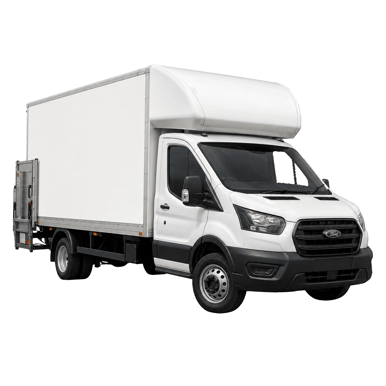 Luton box van with tail lift for moves in Hereford